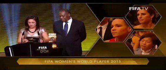 En iyi kadın futbolcu Carli Lloyd!