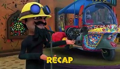 Burka Avenger cartoon...