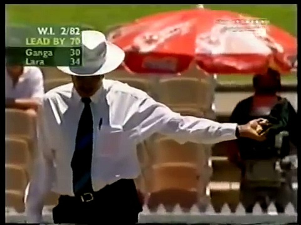 Very bad umpiring but ever worse reaction from Ricky Ponting. Show some respect Ponting. Rare Cricket Video