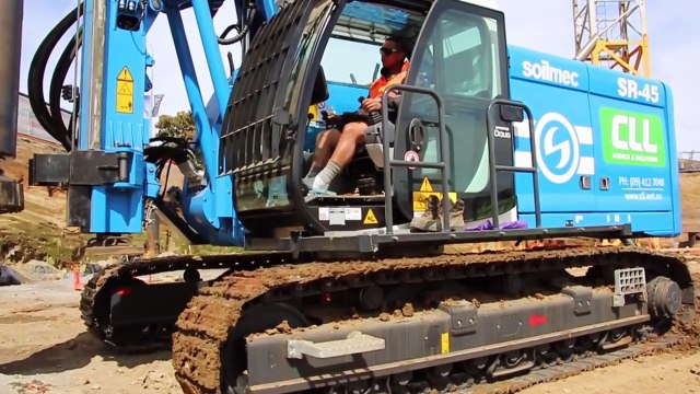 Erke Group, Drilling Equipment Soilmec SR-45 DTHH (Down the hole hammer) version, erkegroup.com