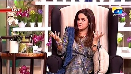 Nadia Khan Show- 12th January 2016 -Part 3-Special With Fatima Effendi