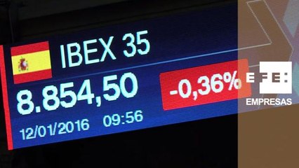 El Ibex 35 cede un 0,30% tras una nueva caída del precio del petróleo