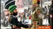 Sikh soldier of Pakistani rangers took part in retreating ceremony at Wagha Border
