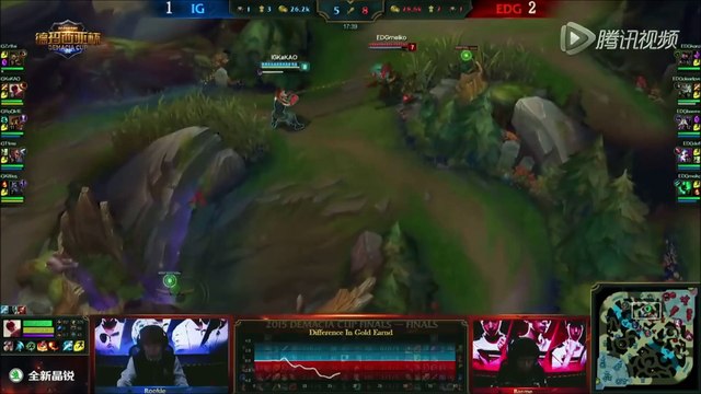 IG vs EDG TeamFight 5 Demacia Cup 2015