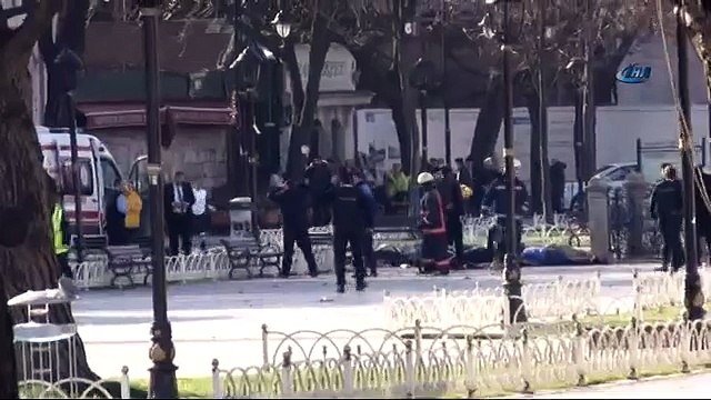 Sultanahmet'te Patlama - Olay Yerinden Görüntüler