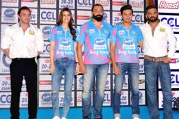 Press conference of celebrity cricket league 6