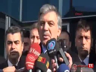 Abdullah Gül'den Sultanahmet'teki patlamaya ilişkin açıklama