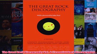The Great Rock Discography Vol 6 Essential Rock Discography