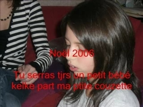 ma petite cousine que j'aime très fort