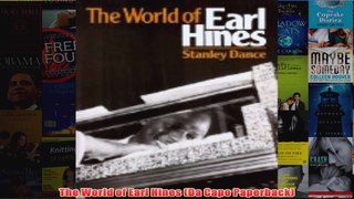 The World of Earl Hines Da Capo Paperback