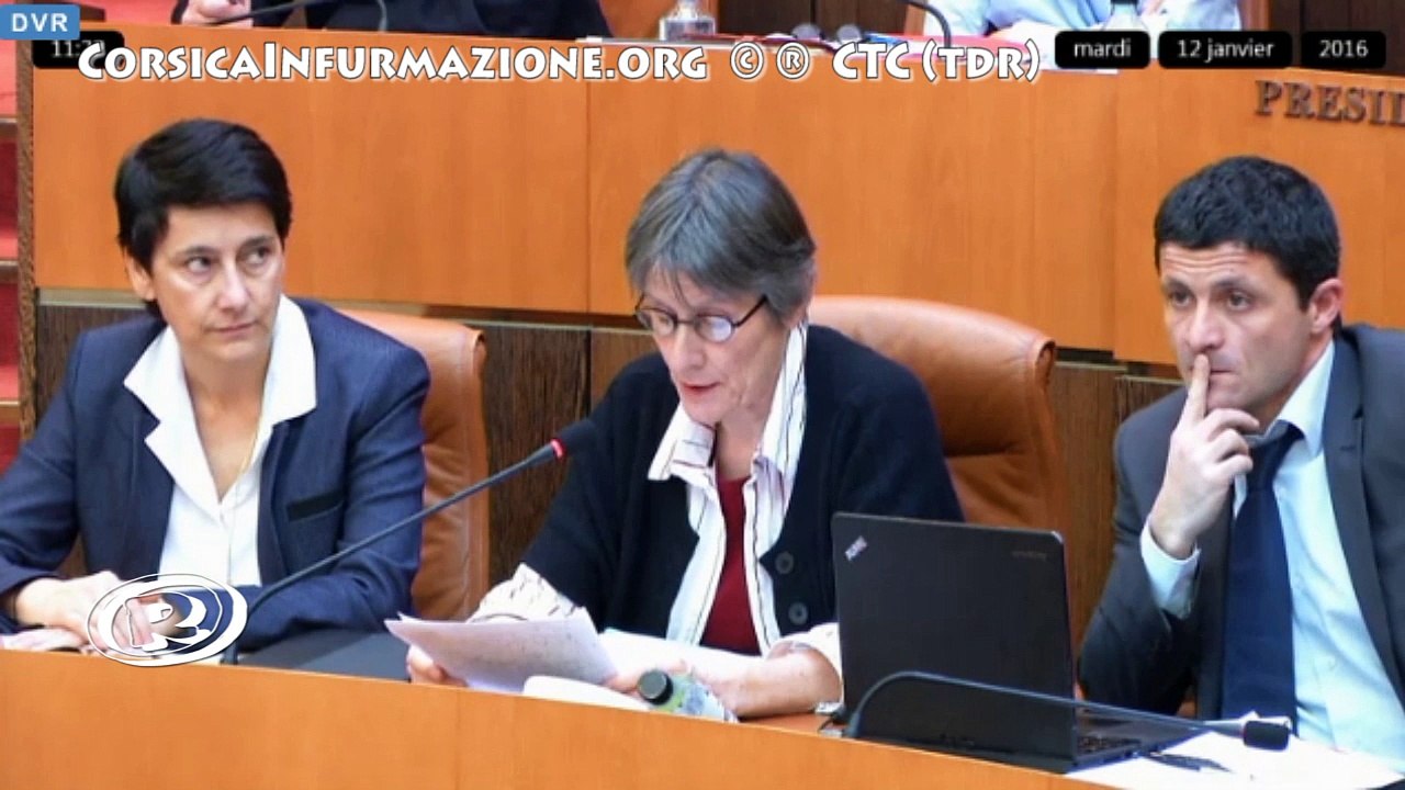 Assemblée de #Corse Compte rendu d'Agnès Simonpietri sur le dossier des déchets