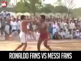 Ronaldo Fans vs Messi Fans ll funny video