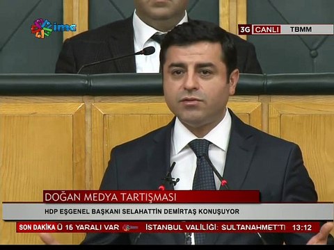 Demirtaş: Biri 'katil' diye bağırınca, AKP üstüne alınıyor
