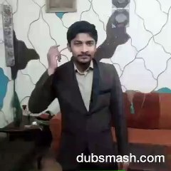 Dubmash by nabeel munir khan. sar jo tera chakraye ya dil duba jay..