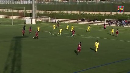 Barçalı kadın oyuncudan şık çalım!