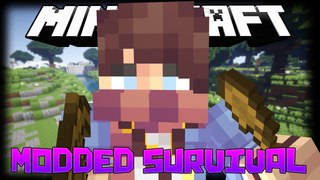 Minecraft Modded Survival The Start! 200+ Mods!!!