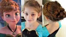 Chignon de la princesse Anna (Reine des Neiges)