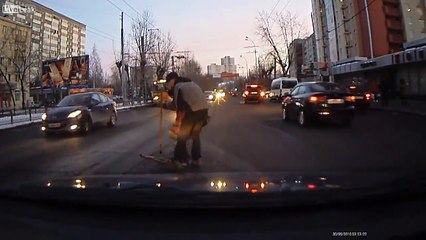 Compilation de DASHCAM russes très positive...