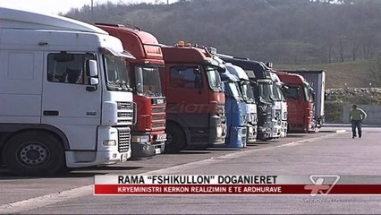 Rama me ministrat Ahmeti dhe Cani te doganat - News, Lajme - Vizion Plus