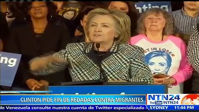 Hillary Clinton pide a Barack Obama que detenga las deportaciones de indocumentados