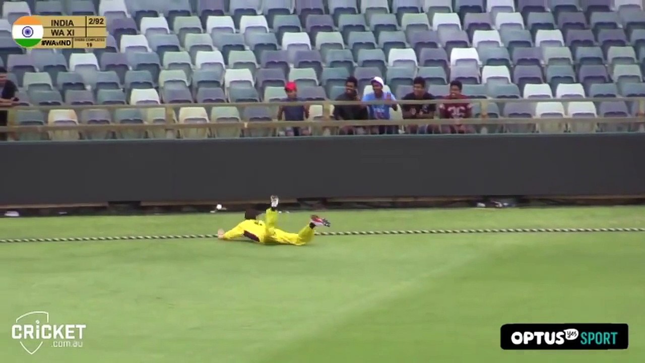 Rohit Sharma(67)India vs Western Australia XI_ ODI Cricket 2nd Warm-up Match ful
