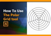 How To Use The Polar Grid Tool (Adobe Illustrator Tutorial)