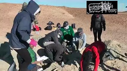 بتونس مجموعة من باحثين ناسيونال جيوجرافيك يكتشفون حفرية لتمساح عمرها 130 مليون سنة