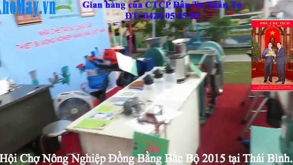 Hội Chợ Nông Nghiệp Đồng Bằng Bắc Bộ 2015 tại Thái Bình