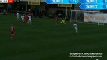 1-0 Thorgan Hazard - Mönchengladbach v. Sivasspor  12.01.2016 HD