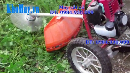 Máy cắt cỏ đẩy tay, may cat co day tay