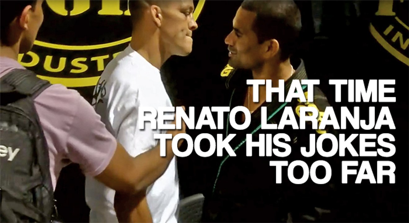 Nate Diaz Altercation With Renato Laranja At The World Jiu-Jitsu Expo
