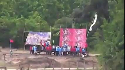 Havai fişek gösterisi budur işte