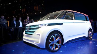 VW rolls out BUDD-e Microbus Concept