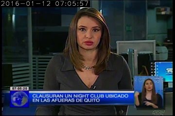 Clausuran un night club ubicado en las afueras de Quito