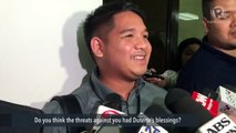 UP student: Duterte inspires those threatening me