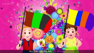 Color Songs The ORANGE Song | Learn Colours | Preschool Colors Nursery Rhymes | ChuChu TV