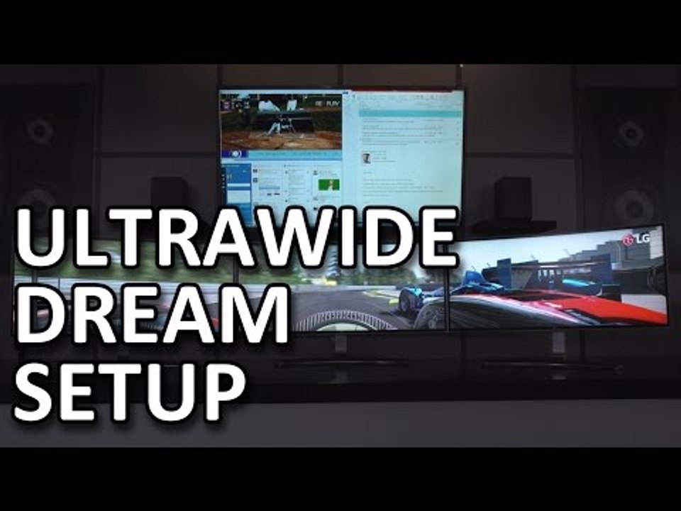 Ultrawide Dream Setup & New LG Monitors! - CES 2016