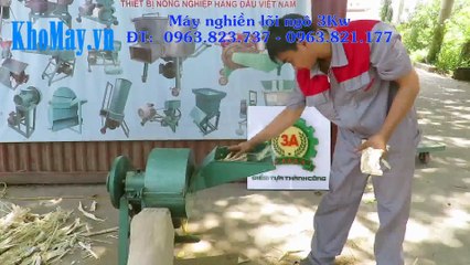 Máy xay lõi ngô (bắp), máy xay cỏ khô, rơm rạ