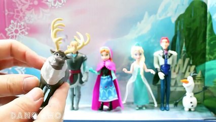 Mở hộp bộ đồ chơi búp bê công chúa Elsa cho các bé xem