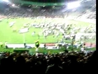 Envahissement de la Beaujoire pendant Nantes-Toulouse
