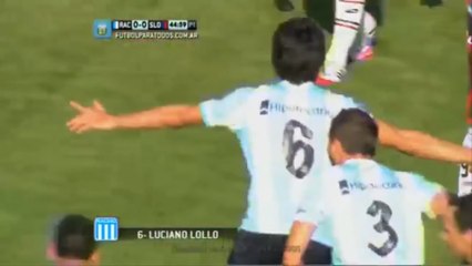 Veja gols de Luciano Lollo pelo Racing