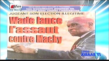 Revue de Presse 12 Janvier 2016 avec Mamadou M NDIAYE