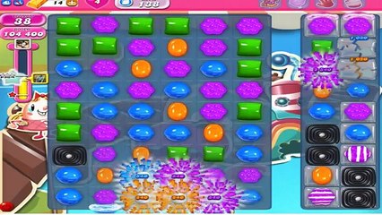 Candy Crush Saga Gameplay Level 138