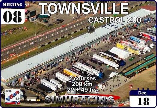 Tour de piste à Townsville en Holden Commodore V8 Supercars Australien sur Rfactor