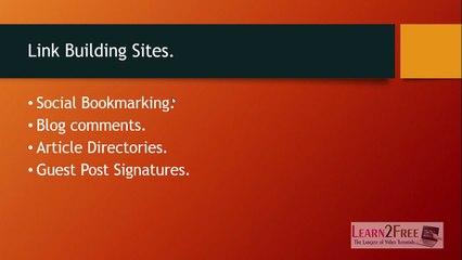 SEO Link Building Methods Tutorial in Urdu