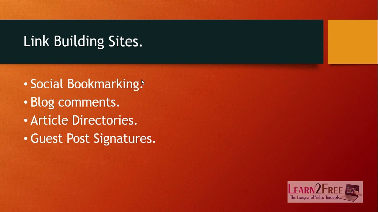 SEO Link Building Methods Tutorial in Urdu