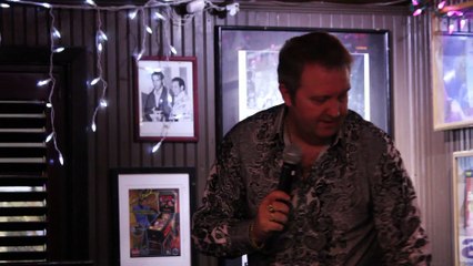 Colin Paul sings 'The Wonder Of You' Marlowes January 7 2016