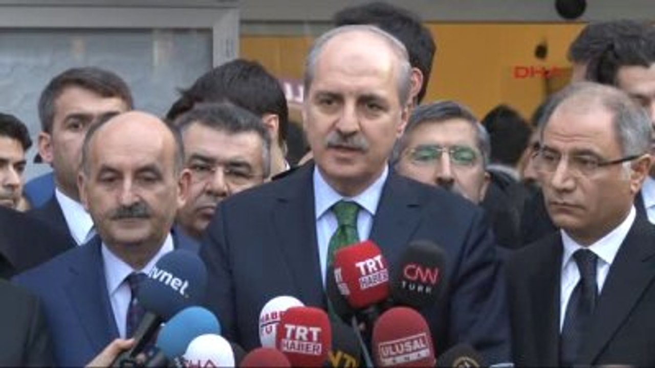 Başbakan Yardımcısı Numan Kurtulmuş, Yaralıları Ziyareti Sonrası Açıklama Yaptı