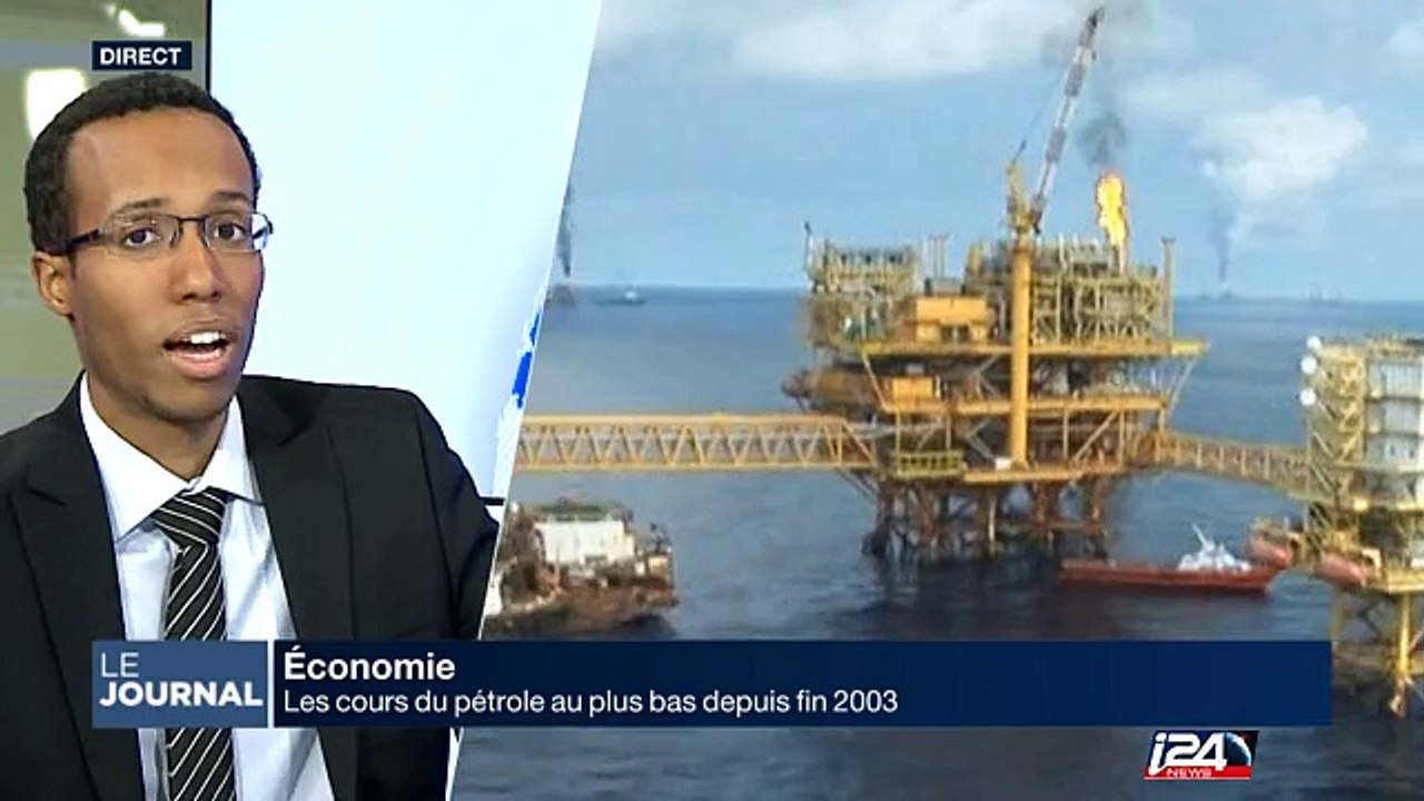 Les cours du pétrole au plus bas depuis fin 2003