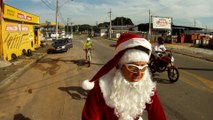 Papai Noel, Taubaté, SP, Brasil, pedal e bikers, Vale do Paraíba, SP, MTB, 42 km, 2015, (10)